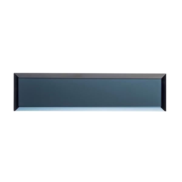 Andova Tiles Vega 3" x 12" Beveled Glass Metal Look Subway Tile, PK15 ANDVEG176 - main